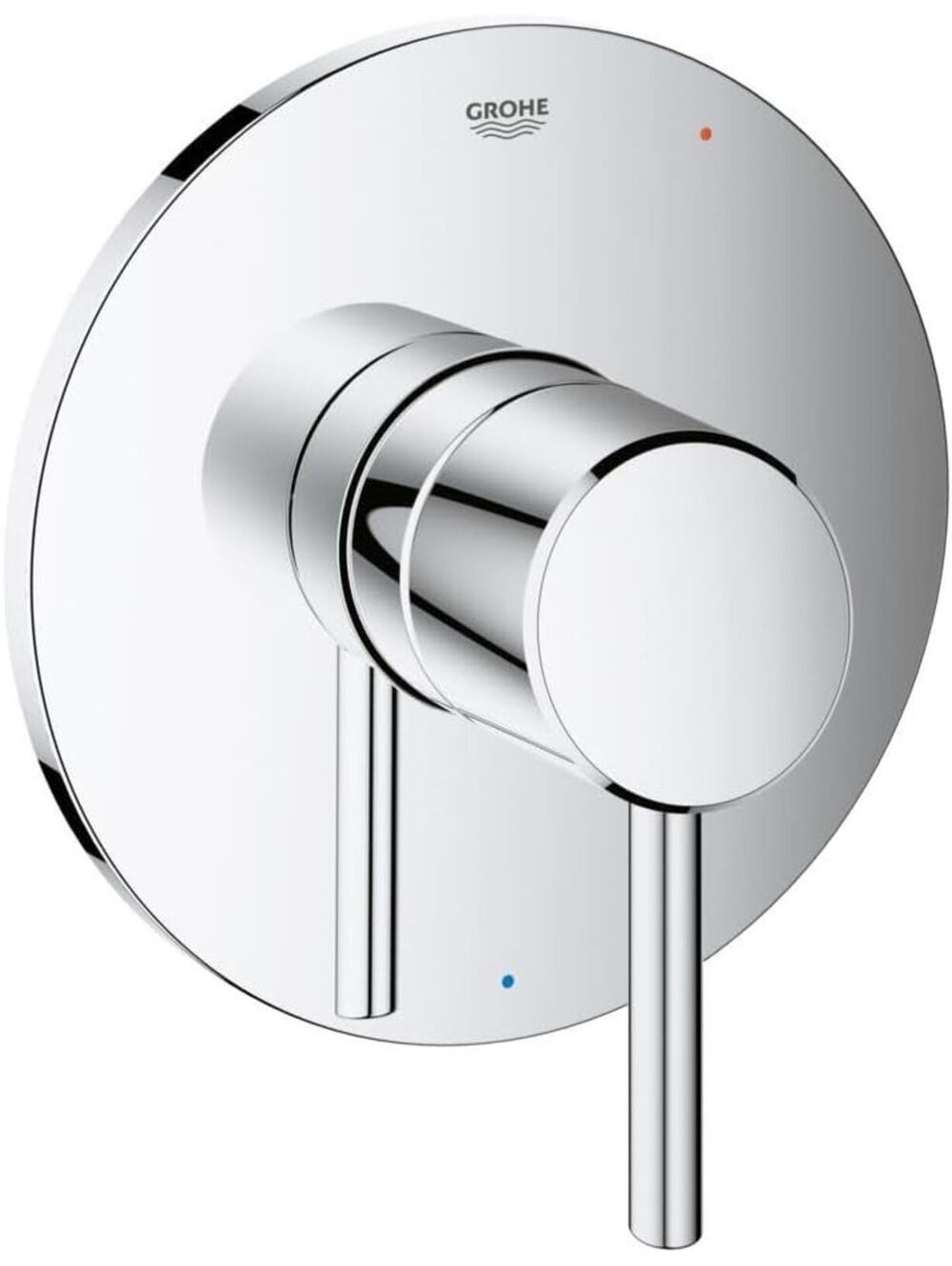 GROHE 14468000 Concetto Shower Valve Trim Kit with Pressure Balance Cartridge